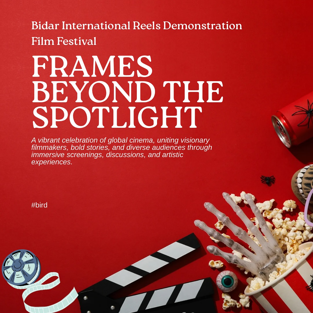 Bardapure Productions Instagram post announcing the BIDAR International Reels Demonstration Film Festival
